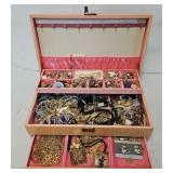 Pink Jewelry Box Filled with Designer Style