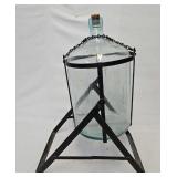 5 gal spring water bottle on stand