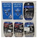 Archery - (18) Asst Broadheads (MIP)