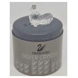 Swarovski #7605 Silver Crystal Dove w/Box