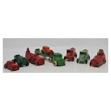 (6) Pre-War Tootsietoy & Barcay Die Cast  Vehicles