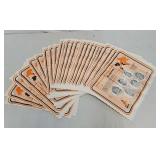 (24) 1975 Philadelphia Flyers Hockey Placemats