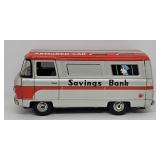 Hayashi Japan Tin Litho Armored Car Coin Bank