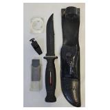 1986 Case XX Model 369 Survival Knife w/Sheath