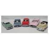 (5) Asst 1:24 Die Cast Model Cars