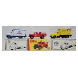 (3) 1st Gear Die Cast Model Trucks (MIB)