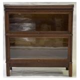 Antique Hales 2-Stack Barrister Bookcase