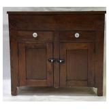 Antique Hand Dovetailed Dry Sink