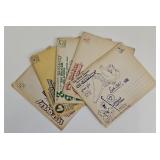 (5) Vic Green GI Cartoon Books w/Orig Envelopes