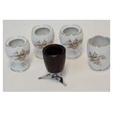 (5) Ronson Table Model Cigarette Lighter Bases