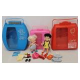 1970ï¿½s Remco Heidi Pocket Book Doll Lot