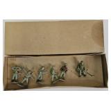 Set (6) #5673 Antique Toy Lead Soldiers w/OB