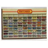 Matchbox Store Display Case & 72 Matchbox Vehicles