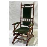 Antique Oak Platform Rocker