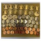 (61) S Mint Mark U.S. Proof Coins