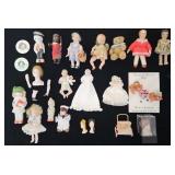 Lot Asst Miniature Dollhouse Dolls