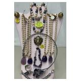 Lot Asst Mid Century Era Jewelry