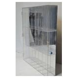 1:24 Mirrored Back, Wall Mount Model Display Case