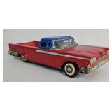 Yone Japan 10" Tin Litho 1958 Ford Ranchero Pickup