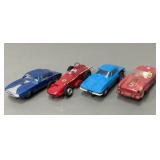 (4) 1:32 Slot Cars