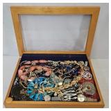 Display Case Full of Designer Jewelry & Watches