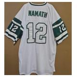 #12 Joe Namath NY Jets Football Throwback Jersey