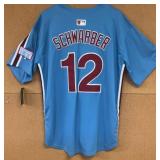Kyle Schwarber Philadelphia Phillies Jersey -