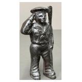 5 1/2" Hubley Cast Iron Sailor Still Bank