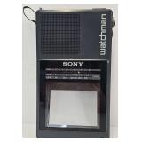1987 Sony Watchman Battery Op  & 6V DC TV
