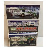 (3) Hess Trucks (MIB)