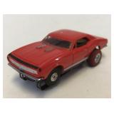 Aurora T-Jet Red Chevy Camaro HO Slot Car