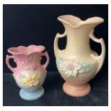 (2) Hull Art Pottery Vases