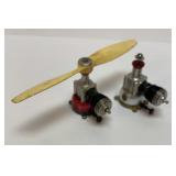 (2) Cox .020 Model Engines
