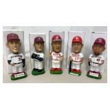 (5) Phillies Bobble Head Figures