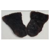 Old Pair of Beaver Skin Mittens