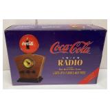 1996 Coca Cola AM/FM Radio w/Red Disc Icon