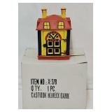 Cast Iron Novelty Bank Mechanical Coin Bank