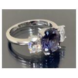 Sterling Silver & CZ Ring