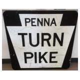 36"x36" Aluminum "PA Turnpike" Road Sign -
