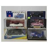 (6) Asst 1:43 Die Cast  Vehicle Models (MIB)