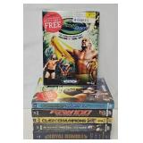 (6) Factory Sealed Multi Disc Wrestling DVD