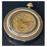 Antique 900 Silver Pocket Watch