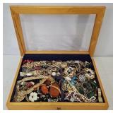 Display Case Full of Designer Jewelry & Watches