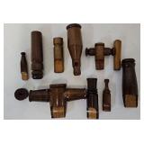 10 Wooden Bird Calls of the Brazilian Rain Forest