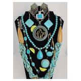 11 pcs of Designer Turquoise Jewelry