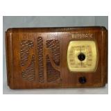 Antique Automatic Wood Cabinet Tube Type Radio