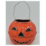 1950s Tin Litho Trick or Treat Jack-O Lantern