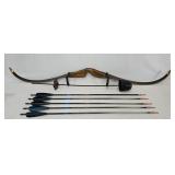 AMF "Red Wing Hunter" Compound Bow & Apache Arrows