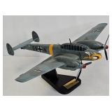 Messerschmitt Bf 110 Mahogany Executive Desk Model