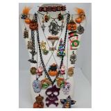 33 pieces Halloween and Christmas Theme Jewelry